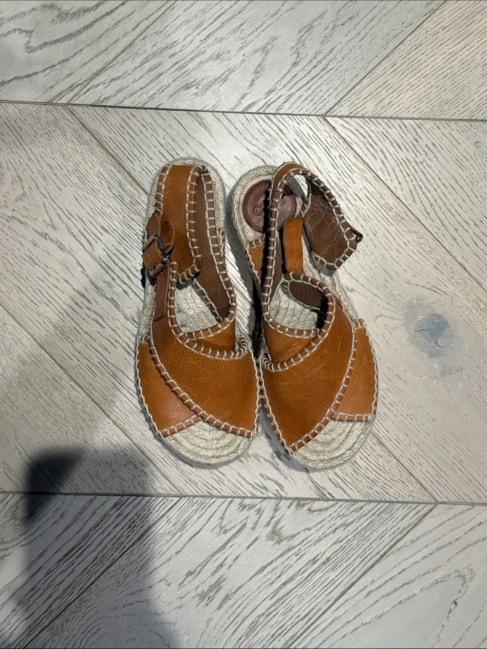 Chloé Leather Espadrilles size 36